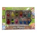 Набір ігрових фігурок персонажі My World 12 шт. зі зброєю (44002)