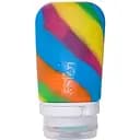 Силіконова пляшечка Humangear GoToob + Medium Rainbow