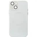 Чохол Epik TPU+Glass Sapphire Midnight with MagSafe для Apple iPhone 15, 6.1 Білий/White