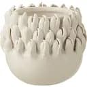 Кашпо J-Line белого цвета керамика 14х13 см. (13001)