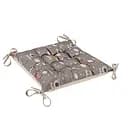 Подушка на стул Home Line Chicken News 40x40 см серо-бежевый (186720)