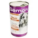 Влажный корм Gemon Dog Wet Medium Adult кусочки с индейкой и курицей, 1,25 кг (70387927)