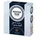 Презервативи Mister Size 57 прозорий 18.5 см