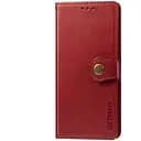 Шкіряний чохол-книжка GETMAN Gallant (PU) для Xiaomi Redmi Note 9 / Redmi 10X Червоний