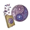 Пазл деревянный Инь-ян Мандала, А4, Деревянная коробка 100 элементов