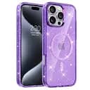 Чохол Epik TPU Eclipse Sparkle MagFit для Apple iPhone 16 Pro Max 6.9 Purple