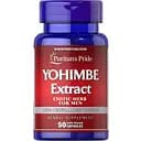 Стимулятор тестостерона Puritan's Pride Yohimbe Extract, 50 капсул