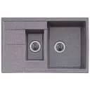 Кухонна мийка Platinum 7850W Kessan гранітна глянцева з кріпленням 78x50 см мікс (000024992)
