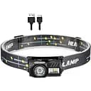 Ліхтар налобний T131-XPE+3SMD із сенсорним керуванням кліпса магніт Li-Ion акумулятор Type-C Чорний