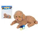 Антистресс игрушка собака, 14 см, TPR, мишура (в ассортименте)