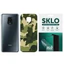 Защитная пленка SKLO Back (тыл) Camo для Xiaomi Redmi 7 Зеленый / Army Green