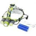 Фонарь налобный WD RB-125 универсальный мощный для рыбалки T6 + 2COB Zoom Зум