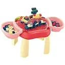 Дитячий столик RX 1900-49 ігровий набір з конструктором 2 кошики наклейки у вигляді яблучка