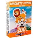 Магнитные пазлы Magdum For Beby Зоо ML4031-18 EN