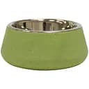 Миска для собак Croci Bamboo бамбукове волокно зелена 0.47 л 14 см