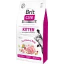 Сухой корм для котят, беременных или кормящих кошек Brit Care Cat GF Kitten Growth&Development со свежей курицей и индейкой 7 кг