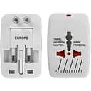 Переходник из вилок США Англия на евророзетку EURO PROFIT
