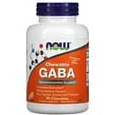 GABA Now Foods цитрусовий смак 250 мг 90 жувальних таблеток