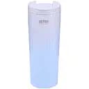 Термокружка SEYGM 500 мл с flip крышкой, голубой градиент Happy Life HP154BL