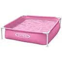 Басейн каркасний дитячий Intex 57172 PN квадратний 122x122x30 см об'єм 337 л від 3 років