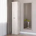 Шафа-пенал закритий Еверест Соната дуб крафт білий (EVR-2691)