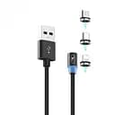 Кабель 3-в-1 магнитный Lightning - MicroUSB - Type-C SkyDolphin S59KIT