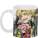 Кружка GeekLand Код Гиас Code Geass Лелуш Ламперуж с другими героями 330 мл белая