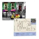 Набір для розпису по номерах "Передмістя Парижа" 40*50 см