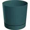 Горшок для цветов Prosperplast Tubo P с подставкой 1.8 л морская волна (66897-309)