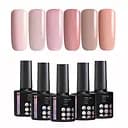 Набор гель-лаков для ногтей Reglance Телесный 7.5 мл х 6 шт.