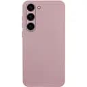 Чохол TPU GETMAN Liquid Silk Full Camera для Samsung Galaxy S23 Рожевий / Pink Sand