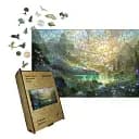 Деревянный пазл Райская Долина, А1, Деревянная коробка 500+ элементов