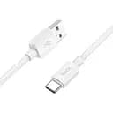 Кабель Hoco X96 Hyper 27W charging data cable Type-C Білий