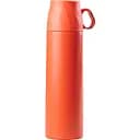 Термос Mini Cup 500 мл с клапаном и чашкой, красный Happy Life HPGM7009R