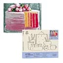 Набір для розпису по номерах "Тюльпани на ніжному торті" 40*50 см