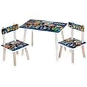 Детский столик Bambi M 501-23 Roblox деревянный с цифрами и двумя стульчиками