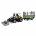 Трактор на радіокеруванні 1908-2 AT зелений, керування з додатка, Bluetooth, акумулятор 3.7 V, гумові шини