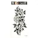 Временное тату Цветы Fresh Tattoo FF-065 размер 19 х 9 см