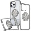 Чехол Epik TPU+PC Metal Ring with MagSafe для Apple iPhone 15 Pro Max 6.7 Серый