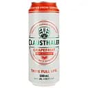Пиво безалкогольне Clausthaler Grapefruit світле, 0.25%, з/б, 0.5 л
