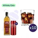 Коктейль Whisky Cola (набор ингредиентов) х10 на основе Hankey Bannister