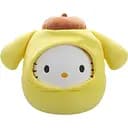 Мягкая игрушка Squishmallows Hello Kitty Хелоу Китти в образе Помпомпурин 20 см (SQSN00387)