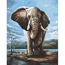 Картина за номерами Могутня постать 11502-AC 40х50 см