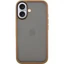 Чохол Epik TPU+PC Metal Buttons для Apple iPhone 16, 6.1 Золотий