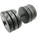 Гантель Newt Rock pro складальна композитна в пластиковій оболонці 30.5 кг NE-PL-G-030