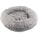 Лежак для животных Пухнастики Пончик серый 50x50 см