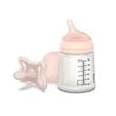 Набор Suavinex Zero.Zero: бутылочка антиколиковая + пустышка силиконовая (307775)