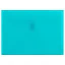 Папка-конверт на кнопке Axent Pastelini А6 бирюзовая (1414-21-A)
