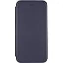 Кожаный чехол-книжка Classy для Samsung Galaxy A24 4G Темно-синий