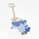 Каталка-толокар JOY, колеса PU зі світлом, музика та світло, захисний бампер, батьківська ручка, LD-834-55